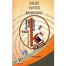 Yazar Yayınları C. Yakup Şimşek'in Dilin Tetiği Bozuldu Kitabı, Türkçe Konulu 2013 Yayın Tarihli Ciltsiz Eser