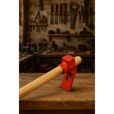 Berry Store Saplı, 40 cm Ahşap Saplı, Kalın Uçlu, Döküm Başlıklı, Ergonomik Tasarımlı, Dayanıklı El Aleti, Marangozluk ve Inşaat Için Ekonomik Çözüm, Vakumlu Ambalaj