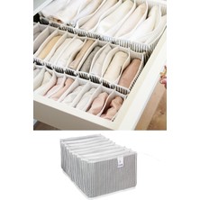 Nisar Store Baby Akordiyon Çekmece Düzenleyici (Gri, Large)