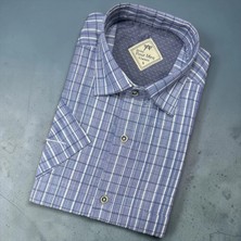 Eren Style Linen Keten Klasik %100 Cotton Kısa Kollu Terletmeyen Gömlek