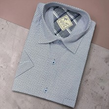 Eren Style Linen Keten Klasik %100 Cotton Kısa Kollu Terletmeyen Gömlek