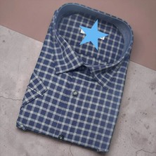 Eren Style Linen Keten Klasik %100 Cotton Kısa Kollu Terletmeyen Gömlek