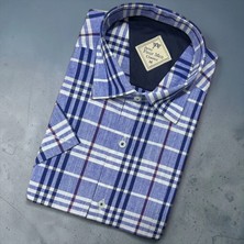 Eren Style Linen Keten Klasik %100 Cotton Kısa Kollu Terletmeyen Gömlek