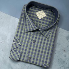 Eren Style Linen Keten Klasik %100 Cotton Kısa Kollu Terletmeyen Gömlek