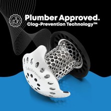 Nisar Store Ultra Paslanmaz Çelik Yuvarlak Drenaj Banyo, Duş Saç Tutucu, Lavabo Süzgeci