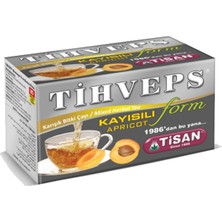 Tisan Tihveps Kayısılı Karışık Bitki Çayı 20'li Poşet Ferahlatıcı Lezzet ve Doğal İçerik