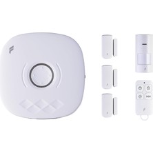 Berry Store Fonri Akıllı Pratik Alarm Seti; Akıllı Alarm, 3x Akıllı Kapı Pencere ve 1x Akıllı Hareket Sensörü, Kumanda, Yüksek Sesli, 2 Yıl Garanti, Uzaktan Kontrol