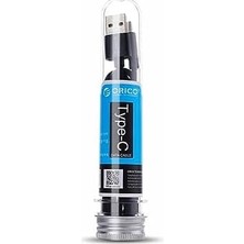 Nisar Store USB To Type-C 3A Örgülü Data ve Şarj Kablosu 1 Metre Siyah