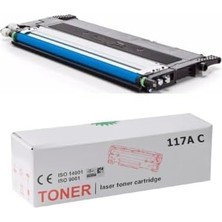 Berry Store Hp Uyumlu W2071A (117A) Mavi Çipsiz Muadil Toner