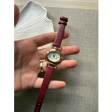 Retro Minimal Deri Kordon Vintage Kadın Kol Saati
