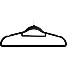 Berry Store Premium Kadife Askı Pantolon Askısı Elbise Askısı Dolap Askı Yüksek Kalite Kadife Kıyafet Askısı (10)