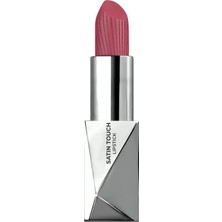 Berry Store Uzun Süre Kalıcı Nemlendirici Pürüzsüz Etkili Yarı Mat Ruj Satin Touch Lipstick 820 Bright Maroon