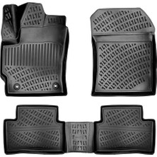 MarkEntegra Rizline Toyota Corolla Cross 2021 Sonrası Uyumlu 3D Havuzlu Paspas