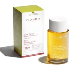 Nisar Store Clarins Huile Corps Relax 100 ml Vücut Yağı 1 Paket (1 x 100 Ml)