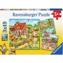 Nisar Store 3X49 Parçalı Puzzle Köyde Tatil