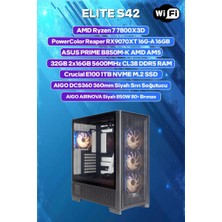 Game Garaj Elite S42 Amd Ryzen 7 7800X3D 32GB Ram 1tb SSD RX9070XT 360MM Sıvı Soğt Freedos Oyuncu Oem Paket