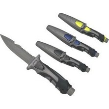 Problue Tıtanyum Dalış Bıçağı Siyah Renkli Dayanıklı Malzeme ile Güçlü Performans