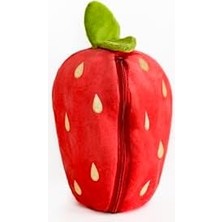 Berry Store Çilek Yastık Pelüş Oyuncak,doldurulabilir Oyuncak,çanta,büyük Kulaklı Tavşan (Çilek)