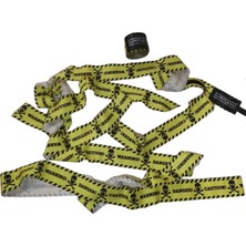 Limitless Fight Gear Limitless Danger-Warning-Caution Boks Bandajı 3.5 Mtr Sarı Renk Standart Beden