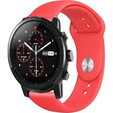 Kreton Amazfit Pace 2 Stratos ile Uyumlu Yumuşak Dokulu Esnek Jel Silikon Kayış