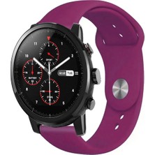 Kreton Amazfit Pace 2 Stratos ile Uyumlu Yumuşak Dokulu Esnek Jel Silikon Kayış