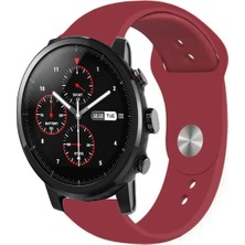 Kreton Amazfit Pace 2 Stratos ile Uyumlu Yumuşak Dokulu Esnek Jel Silikon Kayış