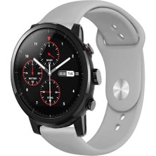 Kreton Amazfit Pace 2 Stratos ile Uyumlu Yumuşak Dokulu Esnek Jel Silikon Kayış