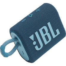 JBL Go 3 Mavi Taşınabilir Bluetooth Hoparlör 4,2 W Güç ve Bluetooth 5.1 ile Ultra Taşınabilir