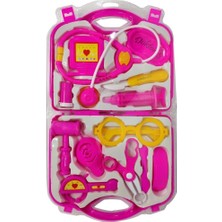 Toru Toys Torutoys Çantalı Plastik Renkli Doktor Seti Oyuncak 8 - 12 Yaş İçin Eğlenceli Oyun