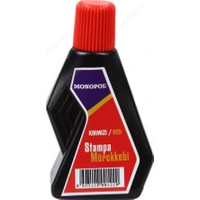 30 cc Monopol Stampa Mürekkebi Kırmızı Renkli Sarf Malzemeleri İçin Güçlü Performans M1122