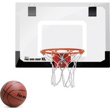 SKLZ Pro Mini Hoop XL Siyah Basketbol Potası Profesyonel Seviye İç Mekan Rekabeti için Tasarlandı