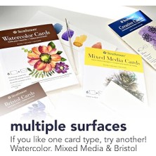 Berry Store Yaratıcı Kartlar, Deckle Kenarlı Fildişi Rengi, 12,7 x 17,5 Cm, 50'li Paket, Zarflar Dahildir - Düğünler, Etkinlikler, Doğum Günleri Için Boş Tebrik Kartları