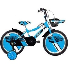 Ümit Bisiklet Ümit 16 Jant Mavi-Beyaz Çocuk Bisikleti Vitessiz Erkek Çocuk İçin Eğlenceli ve Güvenli 1647