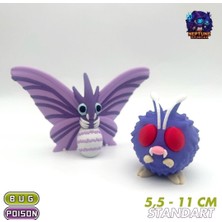 Neptune3D #0048 Venonat, Venomoth Pokemon Gelişim Seti