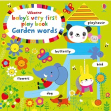Nisar Store Baby's Very First Play Book Garden Words