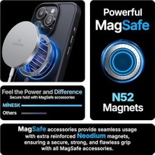 Nisar Store 16 Pro Için ile Uyumlu Fusion Mat Serisi Kaliteli Orijinal Versiyon Kılıf Metal Tuş Takımı ve Ultra Güçlü Gerçek Mıknatıslar Şık Tasarım Kılıf (Siyah, 16 Pro)