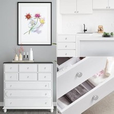 Nisar Store Mutfak Dolabı Kulpları, 4 Paket Çinko Alaşımlı Çekmece Kulpları Komodin Kulpları, Mat Siyah Çinko Kulplar, Çekmece Kolları Kapı Kulpları Komodin Çekmece Kolları Için (Fırçalı)