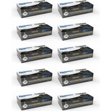 Dolphin Çok Amaçlı Siyah Nitril Eldiven (L) 100lü Paket 10 Adet (Gıdaya Uygun)