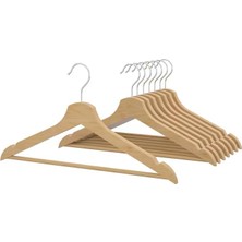 Nisar Store Bumerang Ahşap Askı, Doğal (302.385.43) (Doğal)