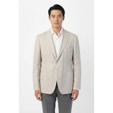 Sabri Özel Erkek Regular Fit Pamuklu Mono Yaka Torba Cep Casual Ceket