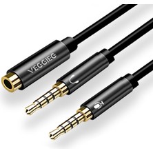 Berry Store 3.5mm Kulaklık ve Mikrofon Ayırıcı Y Kablo