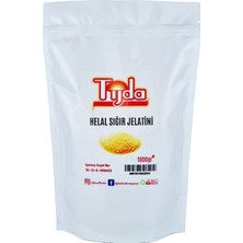 Tijda Toz Jelatin 1000 gr %100 Saf Sığır Jelatini 220 Bloom