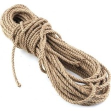 Yurtsan Jüt Halat Kendir 4 mm Doğal Halat İp 10 Metre