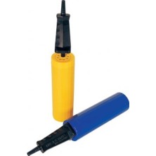 Bestway Mini Pompa 28 cm Mavi-Sarı Renkli El Pompası Şişme Deniz Ürünleri için