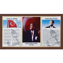 Panda 3 Lü Milli Levha Mdf Çerçeve Pan-424