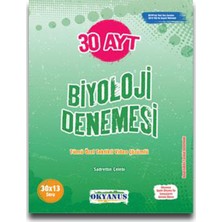 Okyanus Yayınları AYT 30 Biyoloji Denemesi