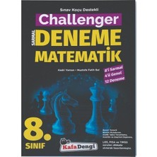 Kafa Dengi Yayınları 8.Sınıf Challenger Matematik 12'li Deneme