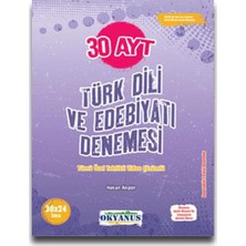 Okyanus Yayınları AYT 30 Türk Dili Ve Edebiyatı Denemesi