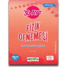 Okyanus Yayınları AYT 30 Fizik Denemesi
