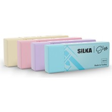 Silka Pastel Silgi Orta Boy 5 Adet